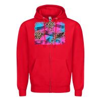 Red race background Zipper Hoodie - Zillion Design Studio