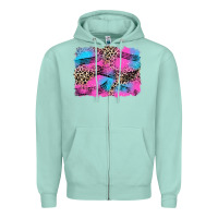 Seafoam race background Zipper Hoodie - Zillion Design Studio