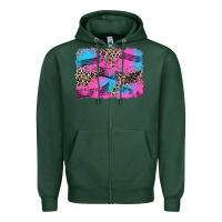 Sports Green race background Zipper Hoodie - Zillion Design Studio