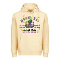 Pina Colada mardi gras social club Premium Hoodie - MaliasSmallBusiness