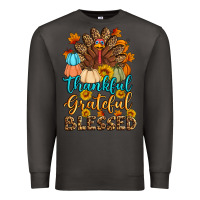 Smoke thankful grateful blessed turkey Premium Sweatshirt - Artiststas