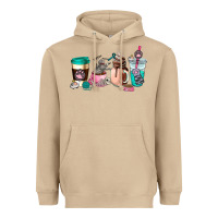Mushroom cat  coffee cup Heavyweight Hoodie - AdoDesignShop