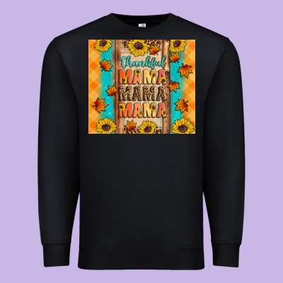 Thankful Mama Mama Mama Premium Sweatshirt Designed By Artiststas