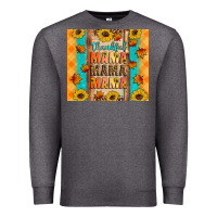 Charcoal Heather Thankful mama mama mama Premium Sweatshirt - Artiststas