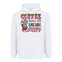 White coffee gives me nurse power Heavyweight Hoodie - AdoDesignShop