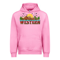Fuchsia Pink western Urban Hoodie - NancyCooperArtShop