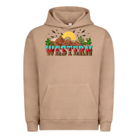 Pigment Burro western Urban Hoodie - NancyCooperArtShop