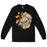 Black Kinda Emotional Kinda Emotionless Long Sleeve Tee - RanaPortraitStore