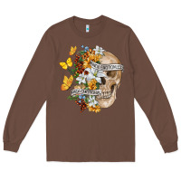 Chestnut Kinda Emotional Kinda Emotionless Long Sleeve Tee - RanaPortraitStore