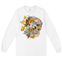 White Kinda Emotional Kinda Emotionless Long Sleeve Tee - RanaPortraitStore