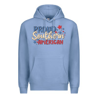 Colony Blue proud southern american Premium Hoodie - MaliasSmallBusiness
