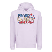 Lilac proud southern american Premium Hoodie - MaliasSmallBusiness