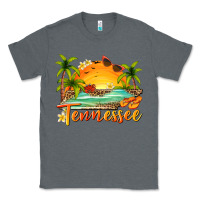 Charcoal Heather tennessee summer billie wilder Classic Tee - texasbilliewilder