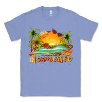 Colony Blue tennessee summer billie wilder Classic Tee - texasbilliewilder