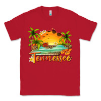 Red tennessee summer billie wilder Classic Tee - texasbilliewilder