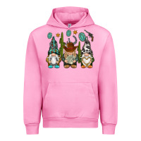 Fuchsia Pink western gnomies Urban Hoodie - NancyCooperArtShop