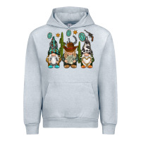 Heather Grey western gnomies Urban Hoodie - NancyCooperArtShop