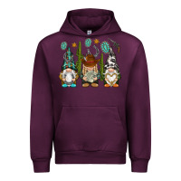 Mauve Wine western gnomies Urban Hoodie - NancyCooperArtShop