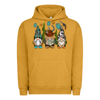 Pigment Peanut Butter western gnomies Urban Hoodie - NancyCooperArtShop