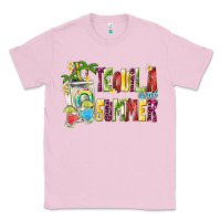 Bubblegum Pink tequila and summer Classic Tee - texasbilliewilder