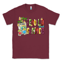 Burgundy tequila and summer Classic Tee - texasbilliewilder