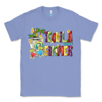 Colony Blue tequila and summer Classic Tee - texasbilliewilder
