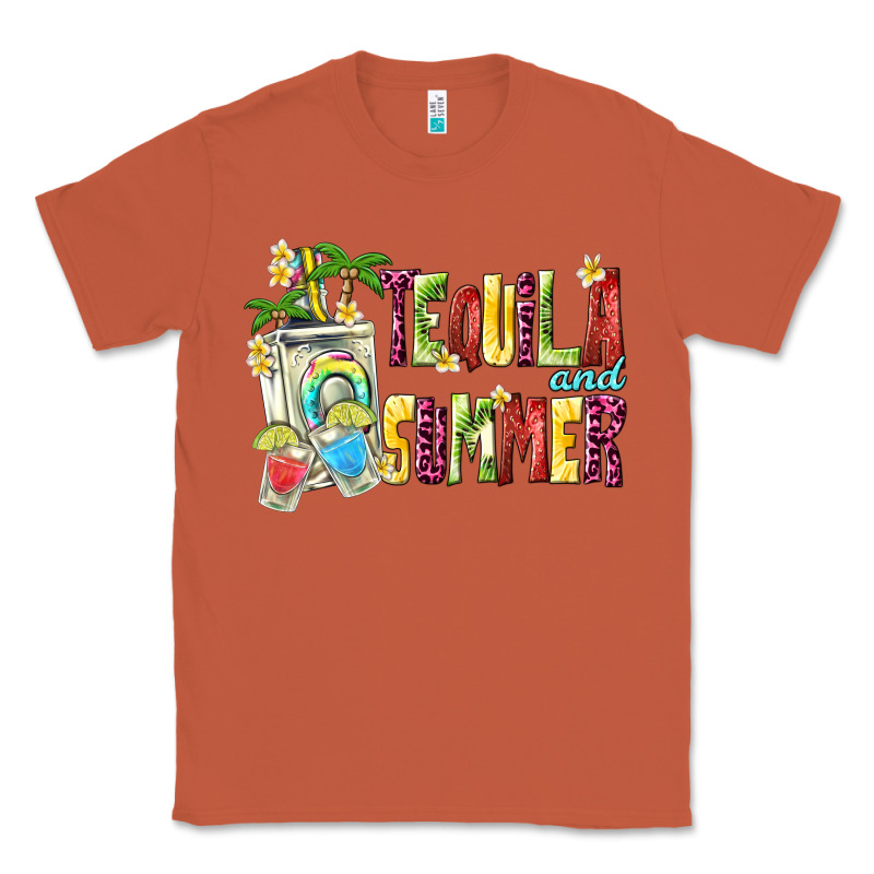 Tequila And Summer Classic Tee by texasbilliewilder | Teevron