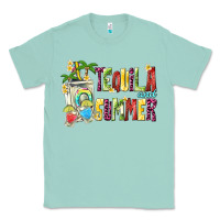 Seafoam tequila and summer Classic Tee - texasbilliewilder