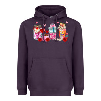 Plum valentines day coffee cup Heavyweight Hoodie - AdoDesignShop