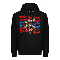 Black make america cowboy again Premium Hoodie - MaliasSmallBusiness