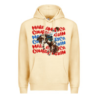 Pina Colada make america cowboy again Premium Hoodie - MaliasSmallBusiness