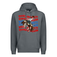Rock make america cowboy again Premium Hoodie - MaliasSmallBusiness