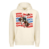Tofu make america cowboy again Premium Hoodie - MaliasSmallBusiness