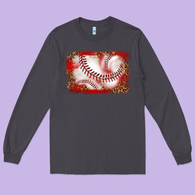 Long Sleeve Tee baseball background