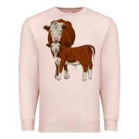 Pale Pink hareford Premium Sweatshirt - JahusDesignShop