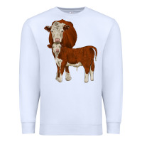 White hareford Premium Sweatshirt - JahusDesignShop