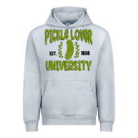 Heather Grey pickle lover university Urban Hoodie - MaliasSmallBusiness