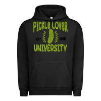 Pigment Black pickle lover university Urban Hoodie - MaliasSmallBusiness