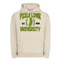 Pigment French Oak pickle lover university Urban Hoodie - MaliasSmallBusiness