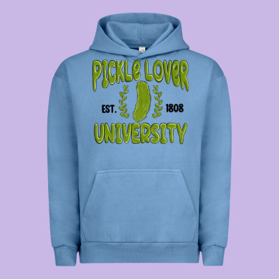 Pickle Lover University Urban Hoodie Designed By Maliassmallbusiness