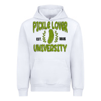 White pickle lover university Urban Hoodie - MaliasSmallBusiness