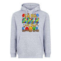 Heather Grey see the able not the label Heavyweight Hoodie - JahusDesignShop