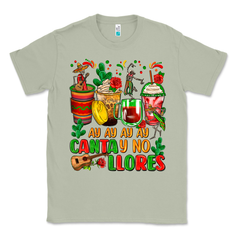 Ay Ay Ay Ay Canta Y No Llores Coffee Cups Classic Tee by Zillion Design Studio | Teevron