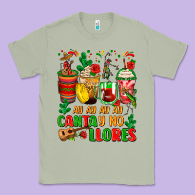 Ay Ay Ay Ay Canta Y No Llores Coffee Cups Classic Tee Designed By Zillion Design Studio