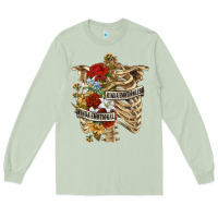 Matcha Kinda Emotionless Kinda Emotional Skeleton Long Sleeve Tee - RanaPortraitStore