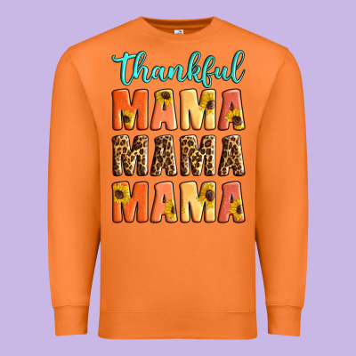 Thankful Mama Mama Mama Premium Sweatshirt Designed By Artiststas