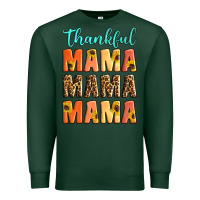 Sports Green Thankful mama mama mama Premium Sweatshirt - Artiststas