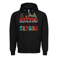 Black racing is my favorite season Zipper Hoodie - Zillion Design Studio