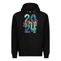 Black senior 2024 Premium Hoodie - MaliasSmallBusiness