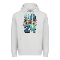 Dove Grey senior 2024 Premium Hoodie - MaliasSmallBusiness